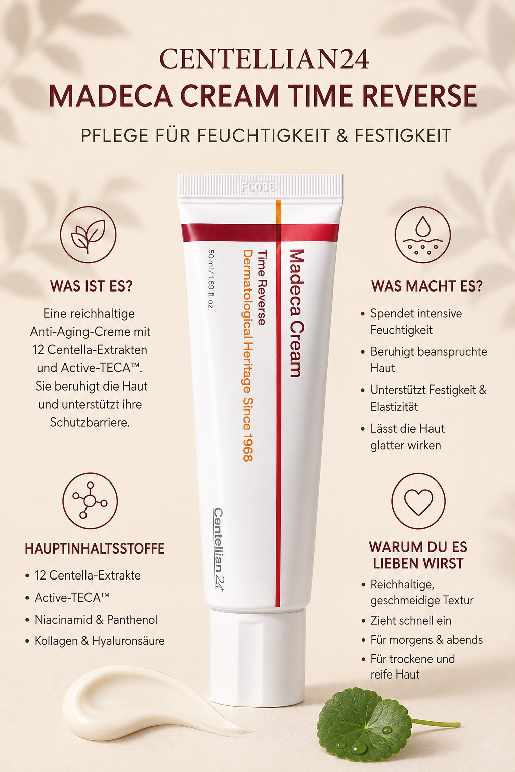 Centellian24 Madeca Cream Time Reverse