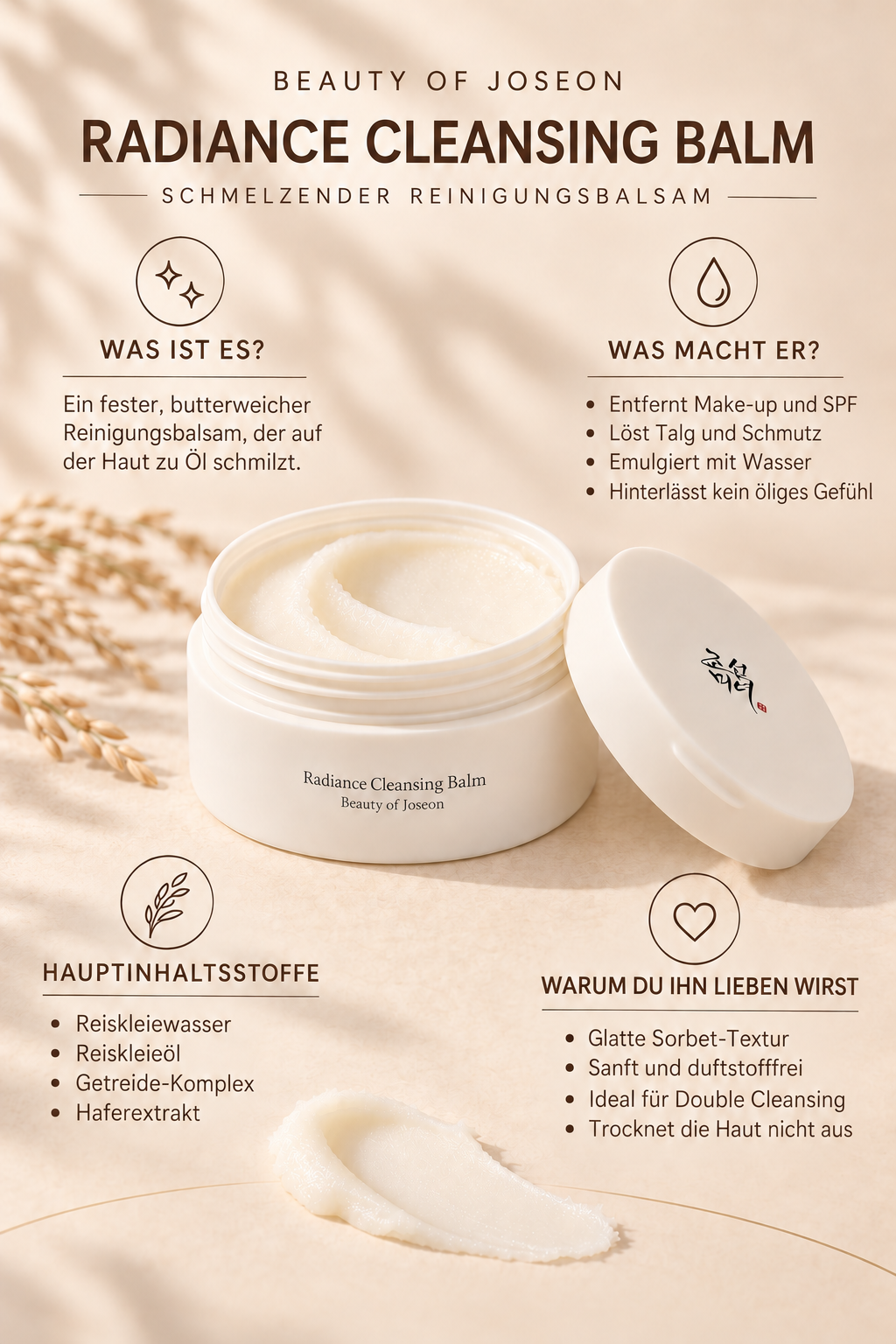 Beauty of Joseon Radiance Cleansing Balm