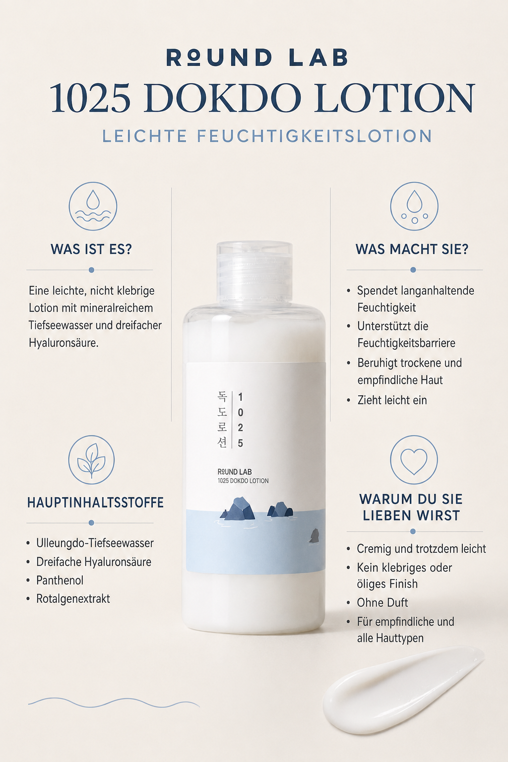 ROUND LAB 1025 Dokdo Lotion